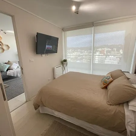 Departamento De Lujo Estacionamiento Privado Y Cocina Integral Apartment Vina del Mar Exterior photo